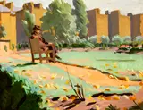 William John Leech, THE GARDENS, MAIDA VALE, LONDON