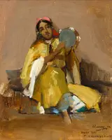 Sir John Lavery, STUDY FOR A MOORISH DANCE