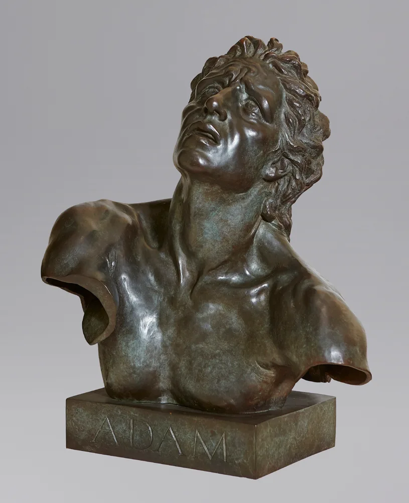 Cody Swanson, ADAM CROPPING, 2011, bronze; (unique)