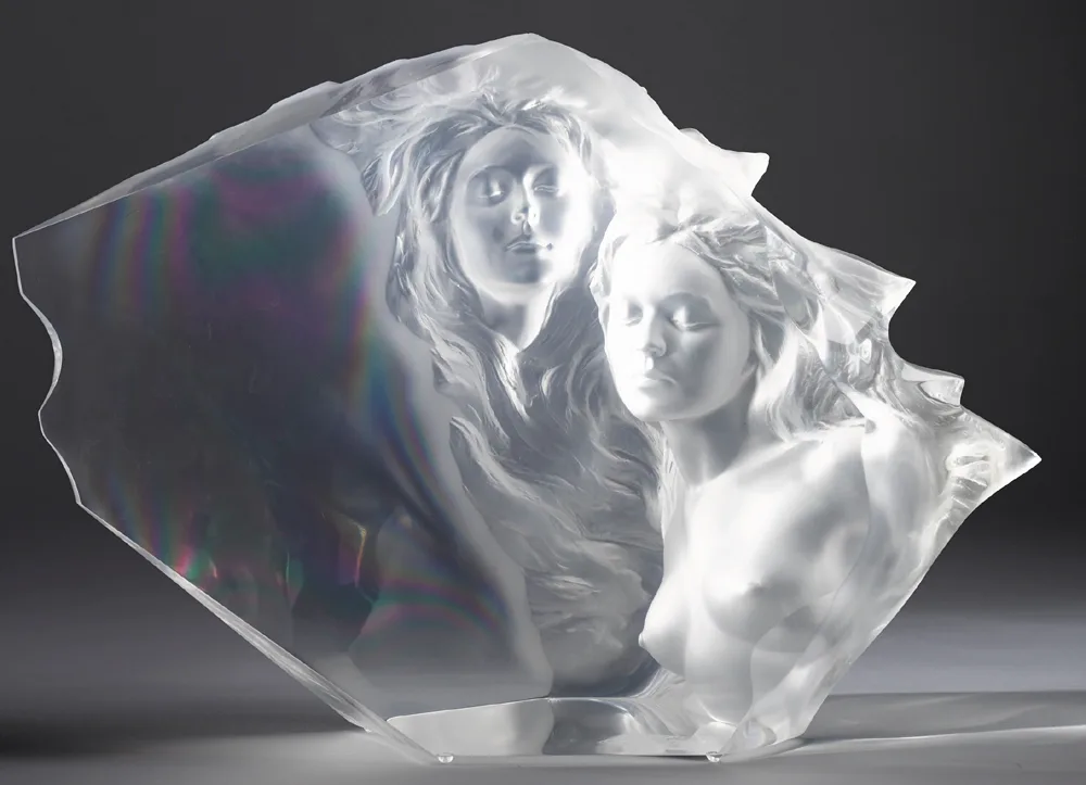 Frederick Hart, COUNTERPOINT, 1997, acrylic sculpture; (no. 79 from an edition of 350)