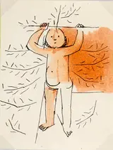 Louis le Brocquy, CHILD IN A FOREST