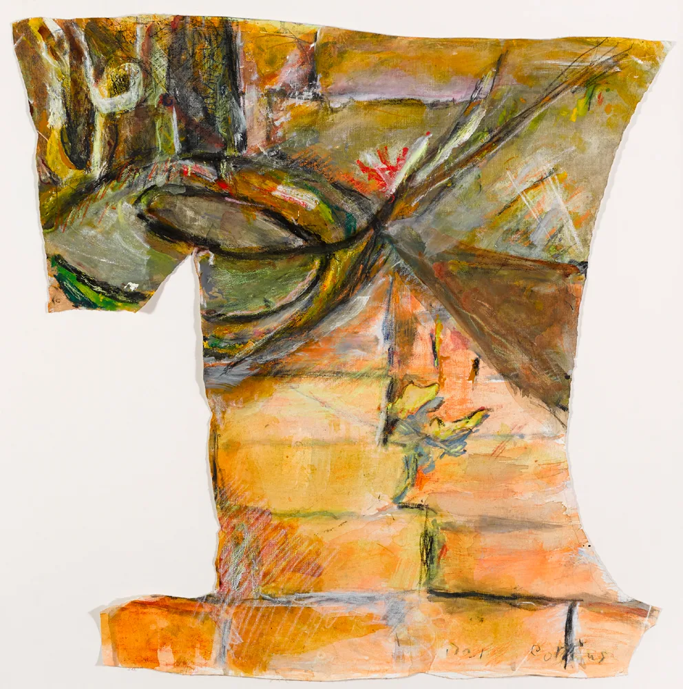 FRAGMENT by Patrick Collins, oil on canvas, offered Oct 2017