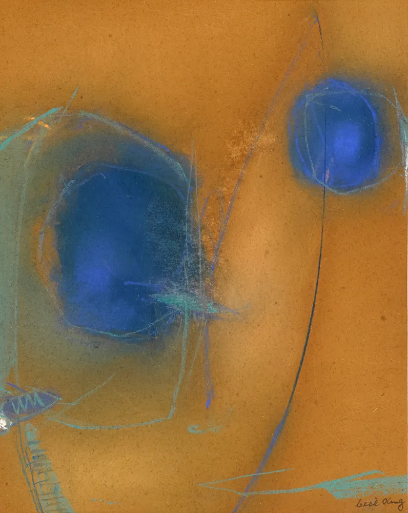Cecil King, UNTITLED, pastel