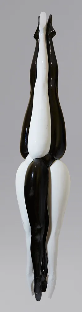 PAS DE QUATRE by Frederick Edward McWilliam, 1981, plaster; (painted), sold Oct 2017