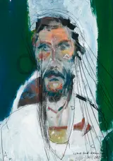 Brian Maguire, LONG SAD DRAWING