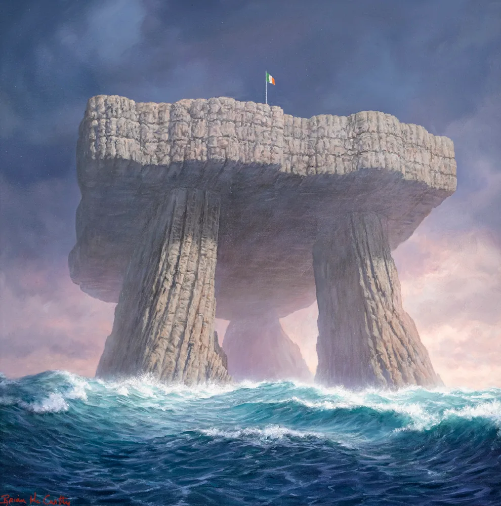 RESURGENT ISLE by Brian McCarthy, 2011, oil on canvas, offered Oct 2017