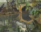 William John Leech, GREY BRIDGE, REGENT'S PARK, LONDON