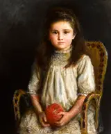 John Butler Yeats, BETTY, DAUGHTER OF EDGAR OLIVER, WIMBLEDON, SURREY