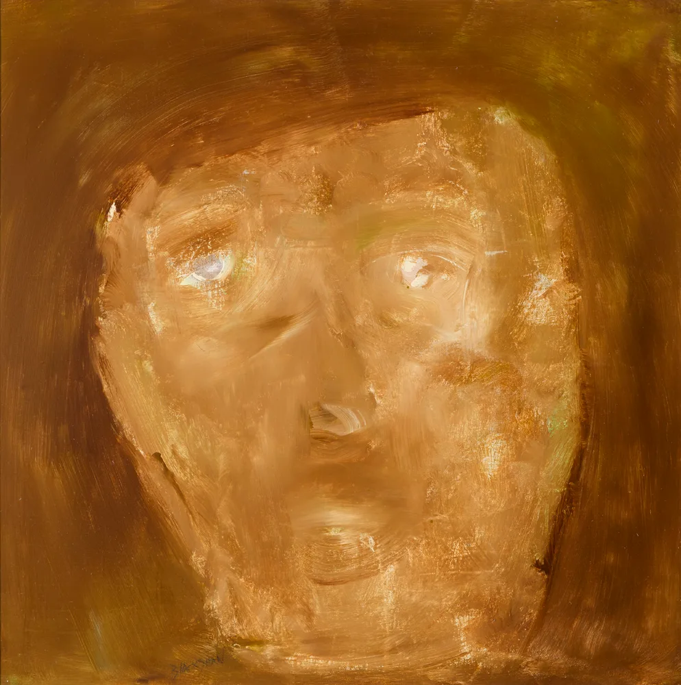 THE BOXER by Basil Blackshaw, oil on canvas, offered May 2017