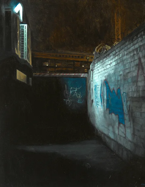 Francis Matthews, CYCLONE, 2006, oil on canvas