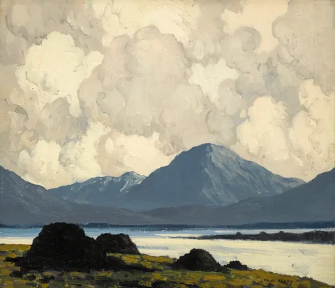 Paul Henry, LOUGH ALTAN, COUNTY DONEGAL, c.1934-38, oil on canvas