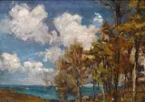 Aloysius C. OKelly, TREE LINED SHORE