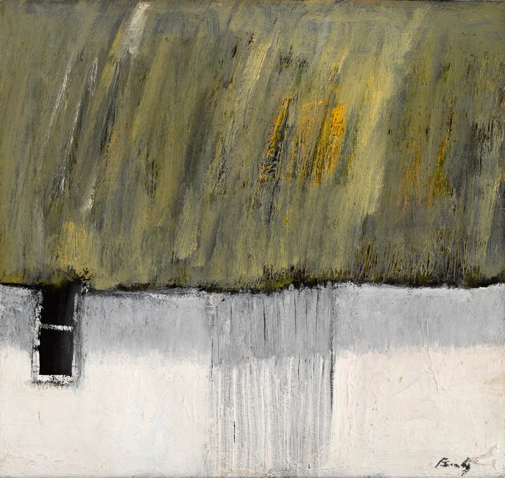 COTTAGE by Charles Brady, oil on canvas, sold Feb 2017