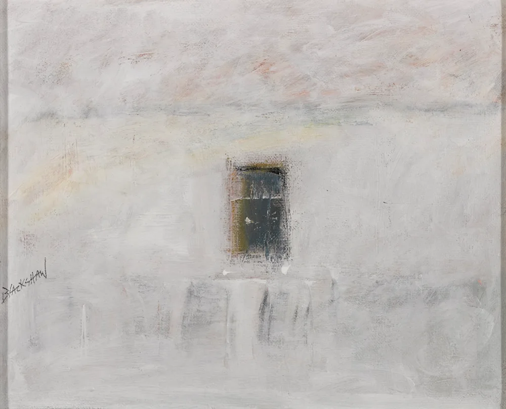 Basil Blackshaw, COTTAGE, oil on canvas