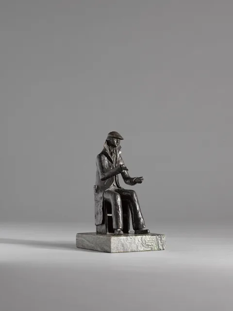 Paul Tallon, THE STORYTELLER, 1980, bronze; (unique)