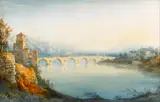 Niccolò Cannicci, THE BRIDGE AT AVIGNON, FRANCE