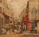 Constantine Kluge, FRENCH MARKET SCENE