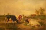 Thomas Sidney Cooper, CATTLE RESTING