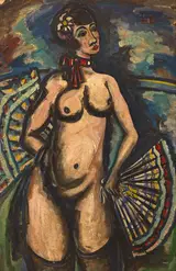 NUDE WITH TWO FANS, Whyte's 2017