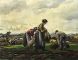 Charles McAuley, THE FLAX GATHERERS