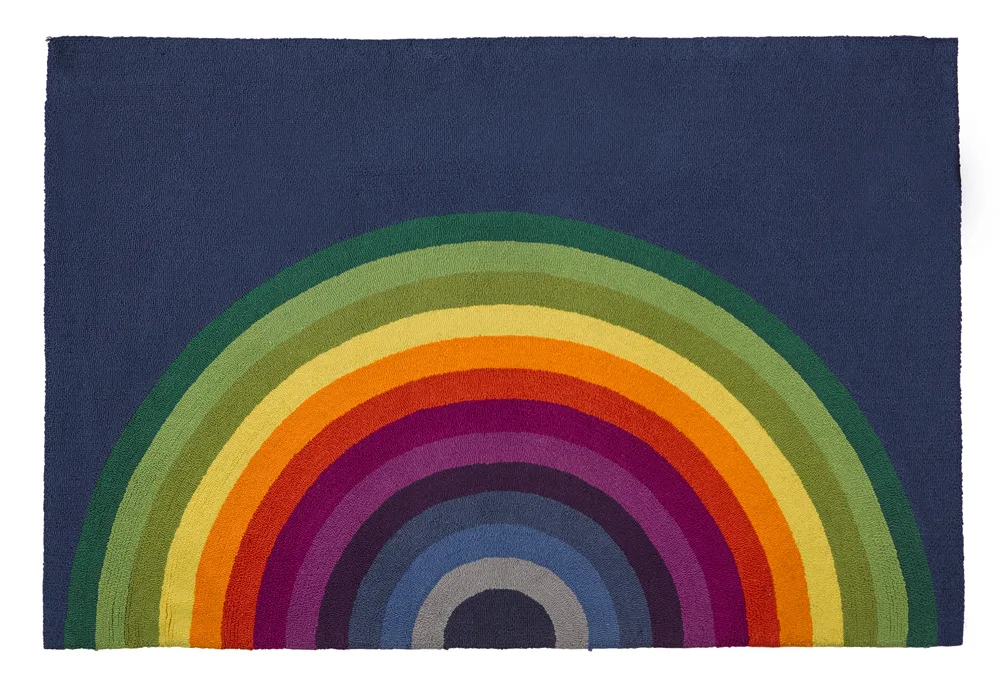 RAINBOW RUG NO. 8 by Patrick Scott, c.1979, tapestry, sold Nov 2016