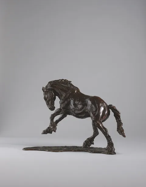 WORKHORSE AT PLAY by Siobháin Bulfin, bronze; (no. 2 from an edition of 9), sold Nov 2016