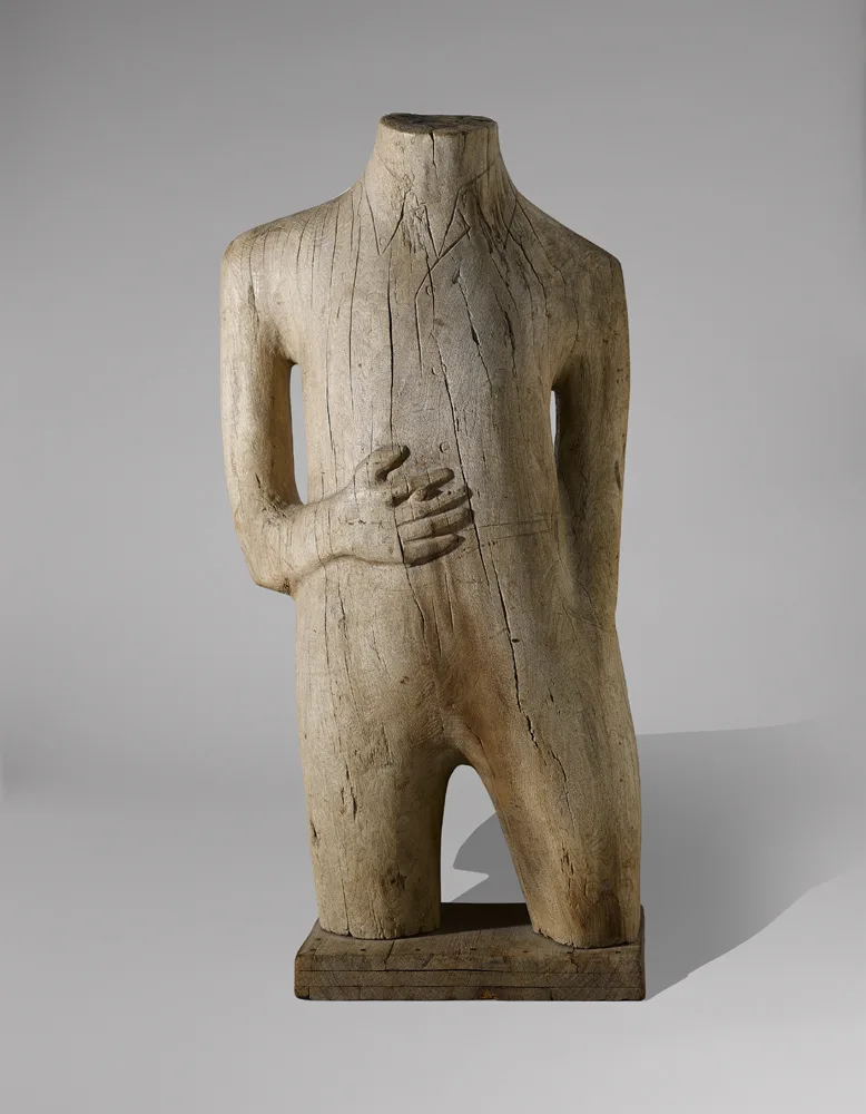 Hilary Heron, A LEVEL HEADED MAN, c.1965, wood
