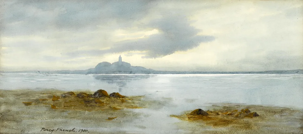 SCRABO, COUNTY DOWN by William Percy French, 1905, watercolour, sold Nov 2016