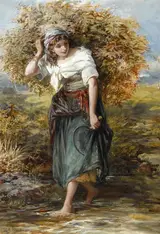 Francis William Topham, GATHERING FERN