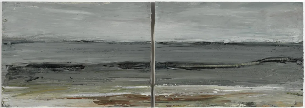 RAIN SWEPT by Mary Lohan, oil on paper, sold Nov 2016
