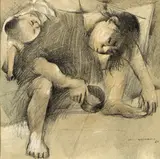 Louis le Brocquy, MOTHER AND CHILD
