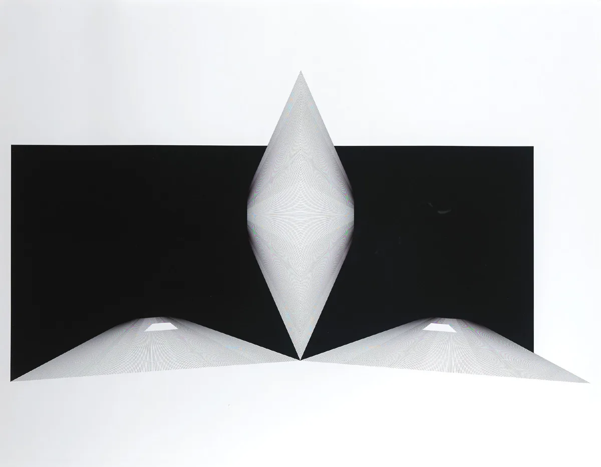 VOID 11 by Corban Walker, auto CAD drawing, offered May 2016