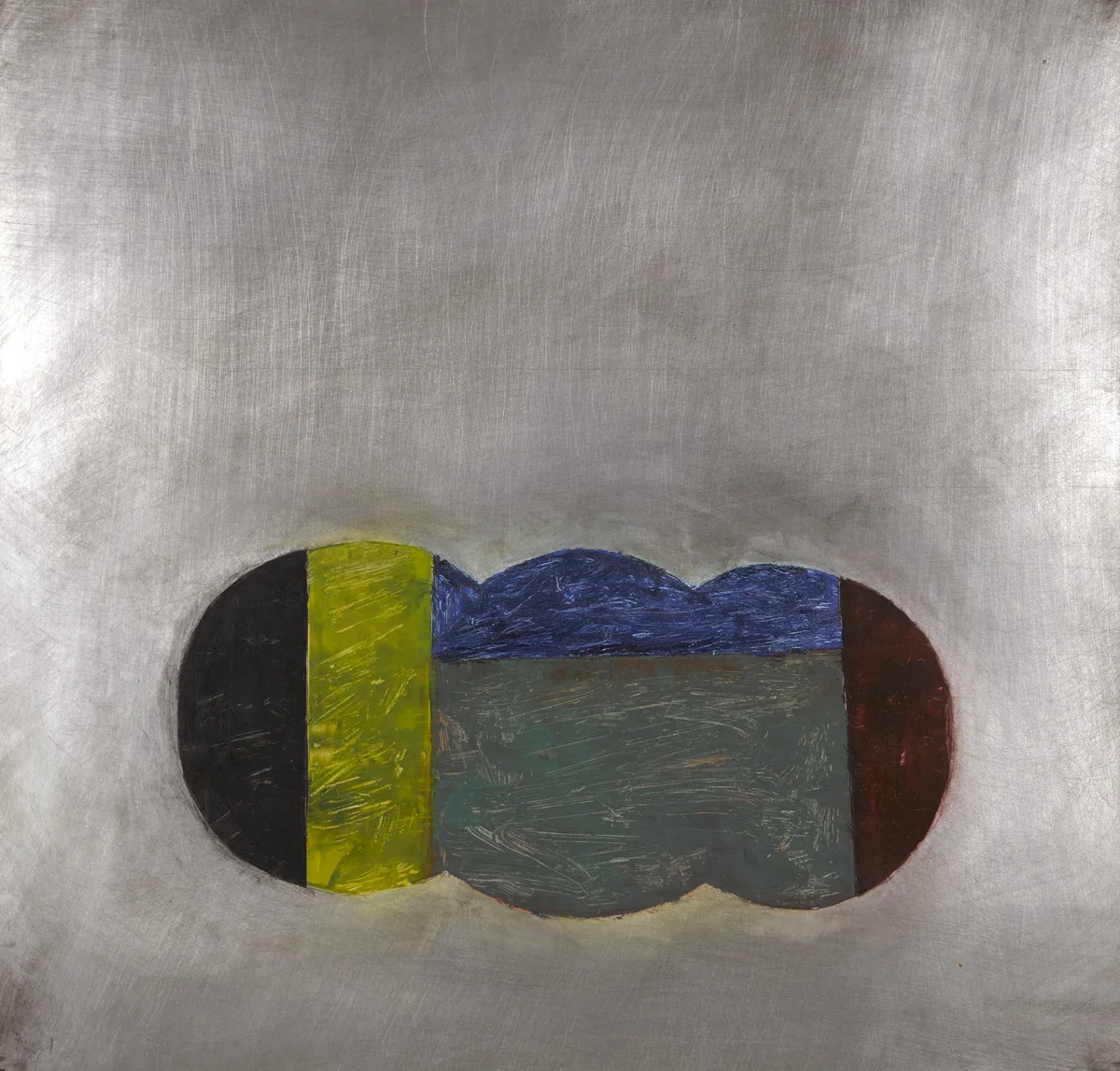PLATE 11 by Charles Tyrrell, 1999, oil on aluminium, sold May 2016