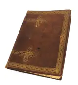 Harry Clarke, LEATHER BOUND SKETCHBOOK OF ILLUSTRATIONS, POEMS AND DRAWINGS, 1910-1914 [13 WORKS]