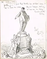 William Orpen, A DREAM: I IMAGINE THAT DUBLIN HAS SEEN FIT TO HONOUR ME