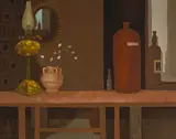 Arthur Armstrong, STILL LIFE WITH LAMP