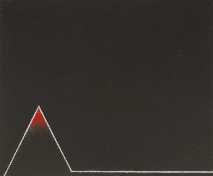 Cecil King, ABSTRACT COMPOSITION, pastel