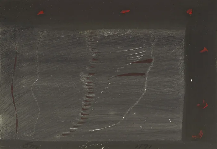UNTITLED by Tony O'Malley, 1971, gouache, offered Nov 2014