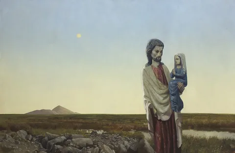 Patrick Hennessy, PIETA, oil on canvas