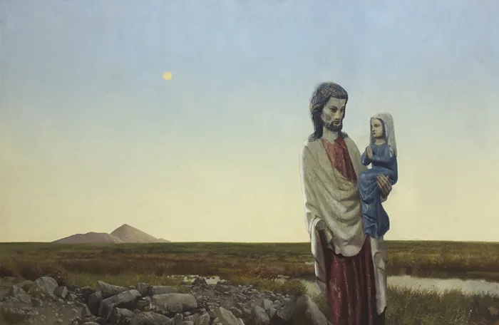PIETA by Patrick Hennessy, oil on canvas, sold Nov 2014