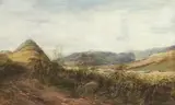 Andrew Nicholl, THE STRATHPEFFER HILLS, FODDERTY LODGE, ROSSHIRE