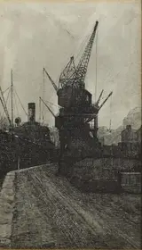 Flora Mitchell, DUBLIN DOCKS SCENE