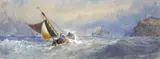 Edwin Hayes, SHIPPING IN ROUGH SEAS