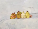Alexey Krasnovsky, STILL LIFE WITH PEARS