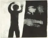 Charles Harper, SILHOUETTE, 1965; FIGURE IN WHEELCHAIR, 1972 and FIGURE WITH UMBRELLA, 1972 (SET OF 3)