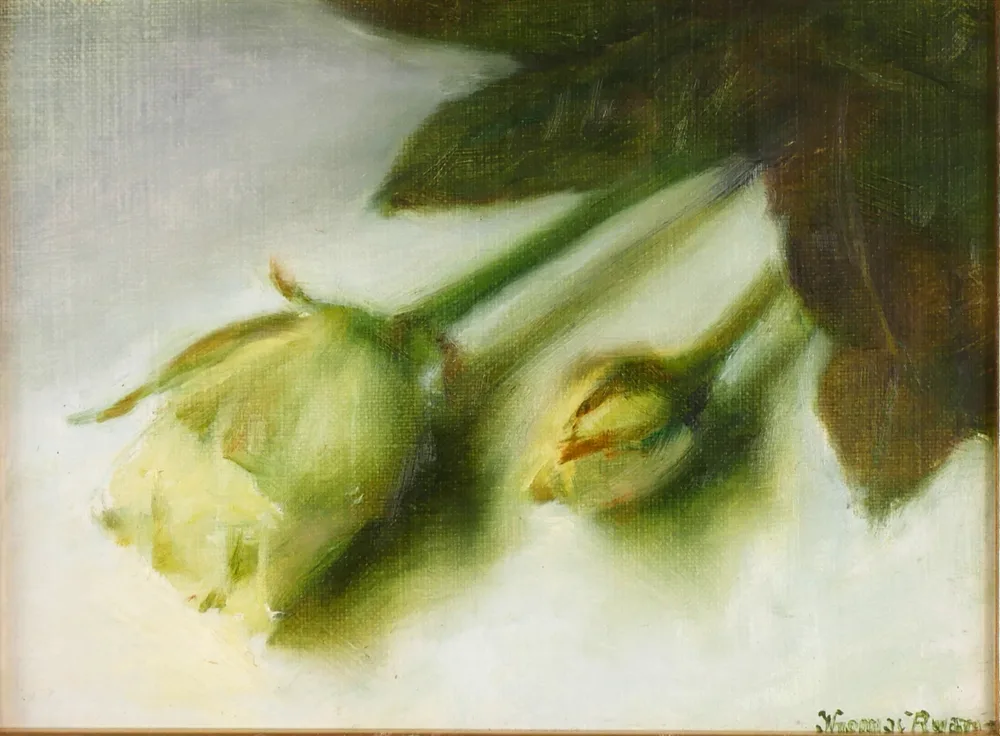 Thomas Ryan, ROSE, oil on board