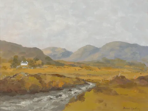 Denis Gallery, RECESS RIVER, CONNEMARA, COUNTY GALWAY, 1997, oil on canvas