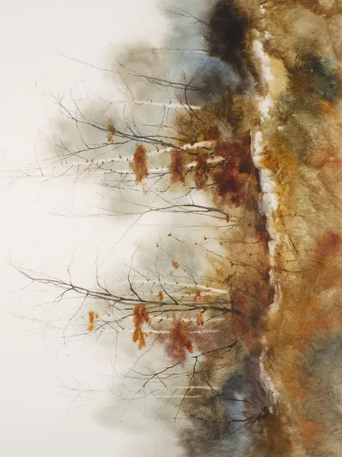 Phyllis del Vecchio, WOODLANDS, watercolour