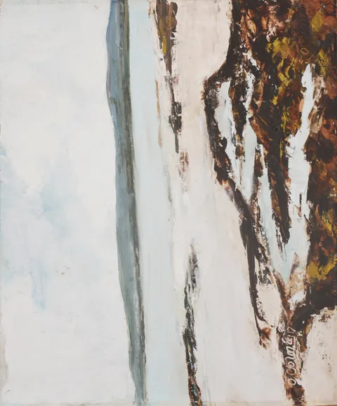 CORAL STRAND, CONNEMARA by Séamus Ó Colmáin, oil on board, sold Jul 2017