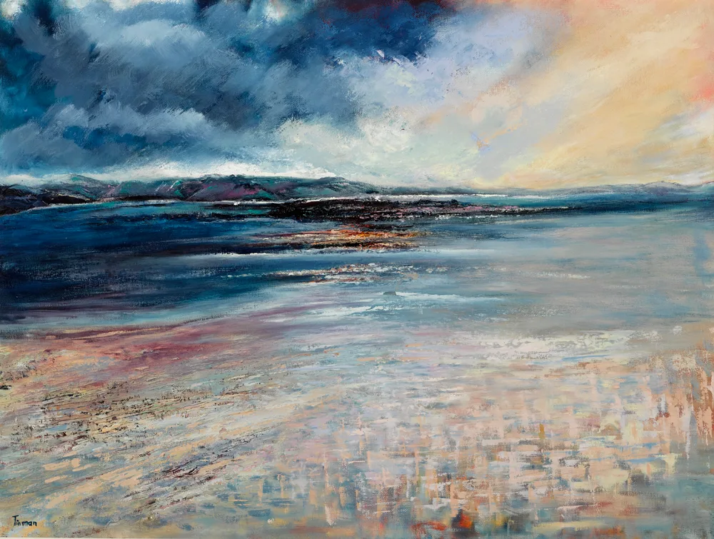Dorothy Tinman, LOUGHROSS BAY, COUNTY DONEGAL, 2004, oil on canvas